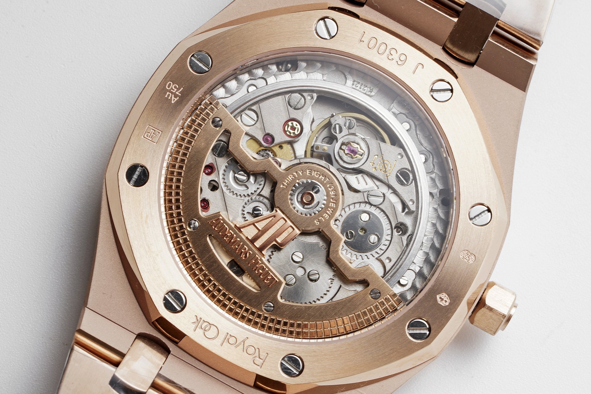 1:1 Super Clone AP Royal Oak Ref.15202 Rose Gold Swiss 2121 Calibre Watch - 图片 5