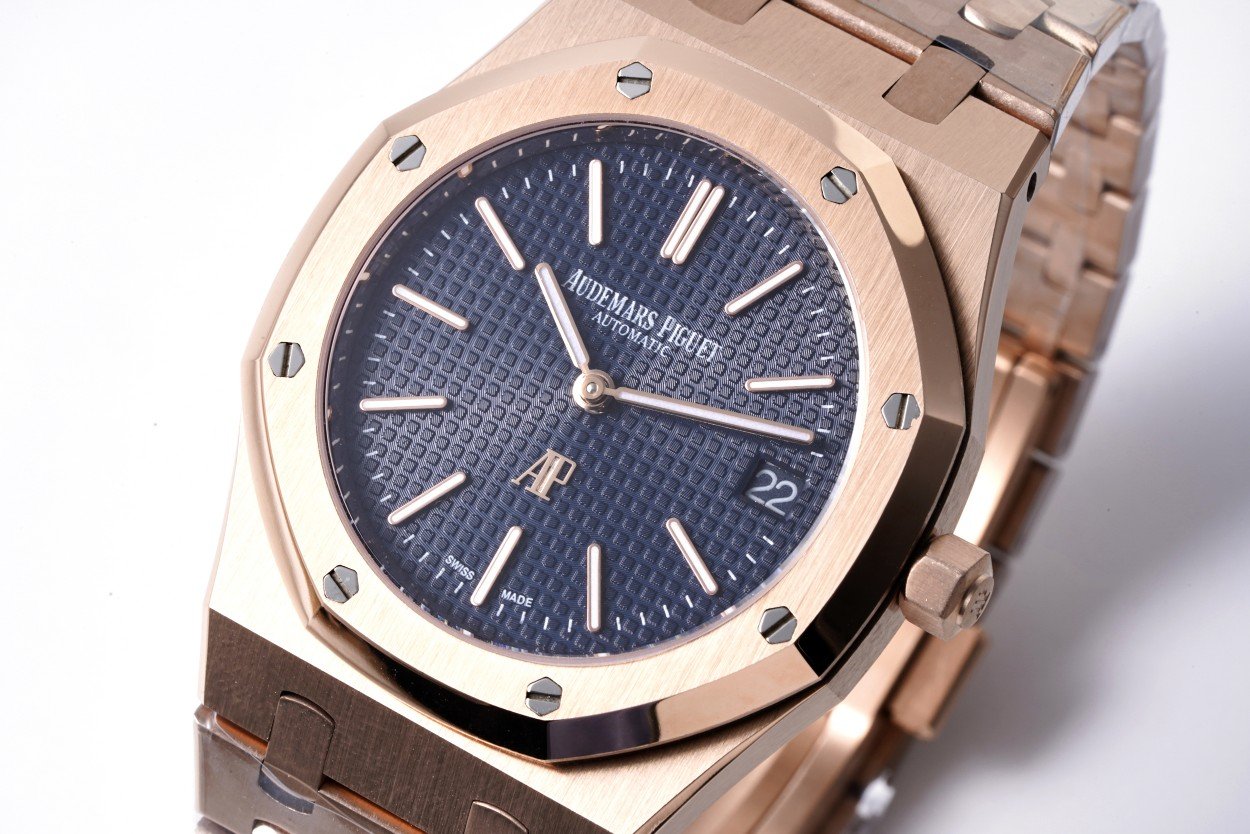 1:1 Super Clone AP Royal Oak Ref.15202 Rose Gold Swiss 2121 Calibre Watch - 图片 6