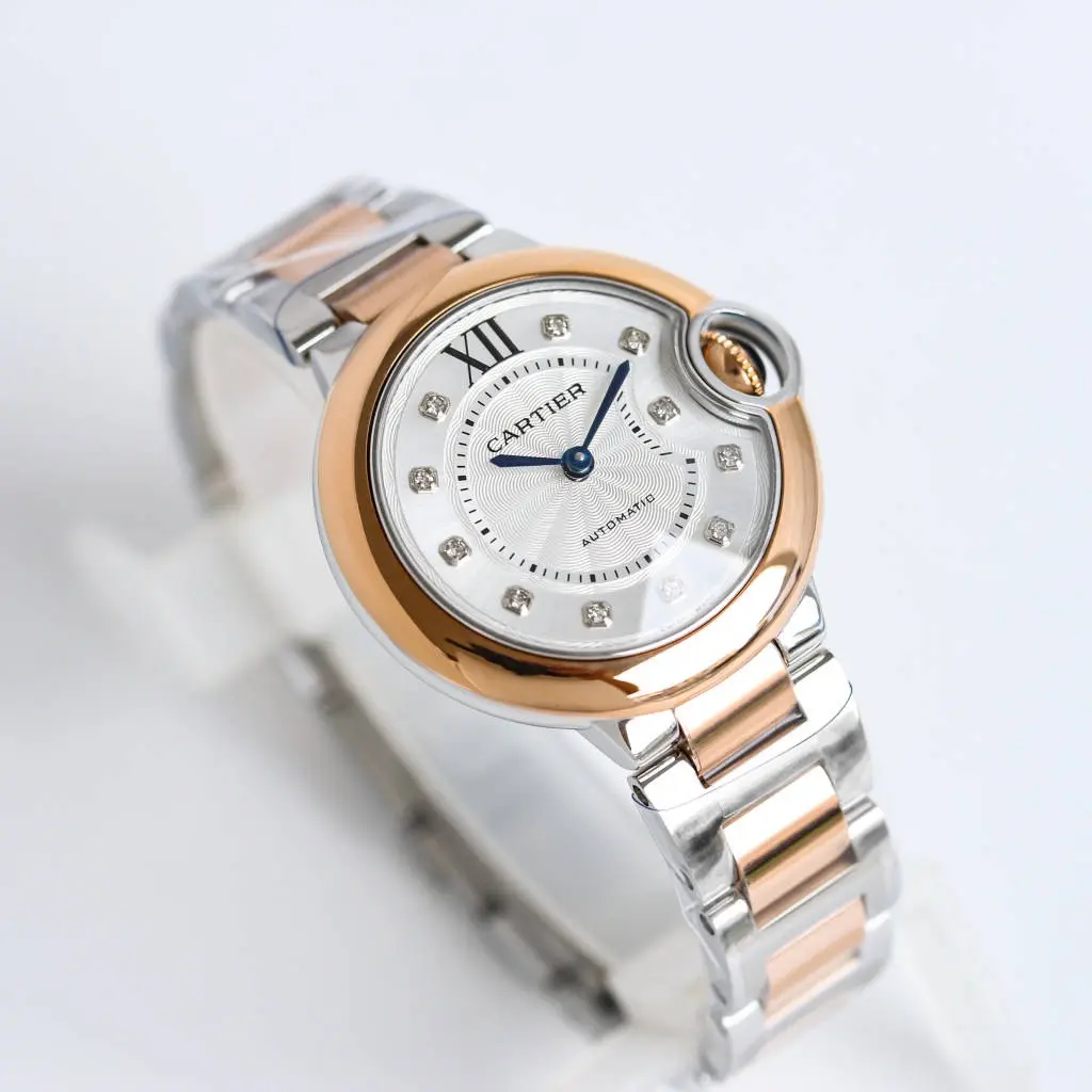 3K Factory Cartier Ballon Bleu Automatic Watch Rose Gold Steel – Best Replica Watch - 图片 2