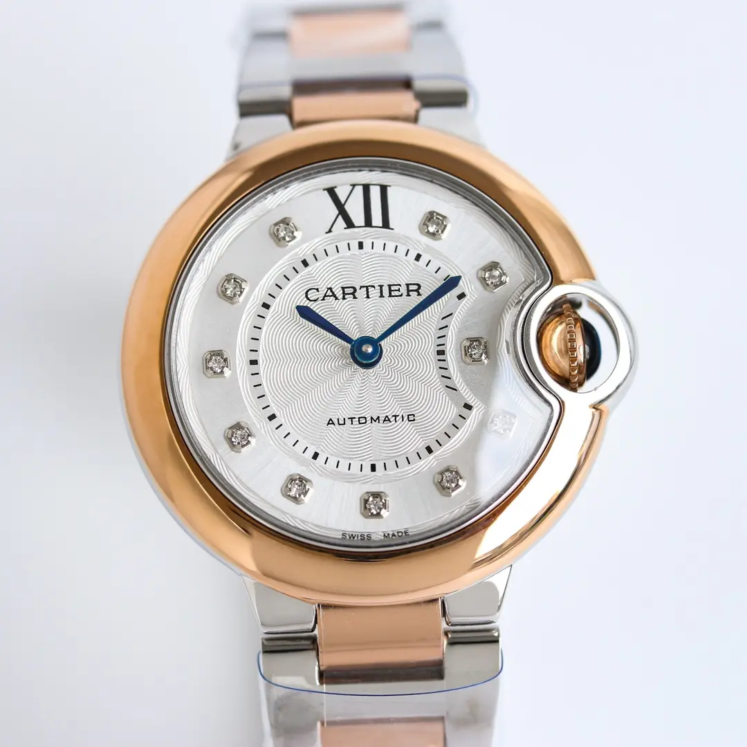 3K Factory Cartier Ballon Bleu Automatic Watch Rose Gold Steel – Best Replica Watch - 图片 9