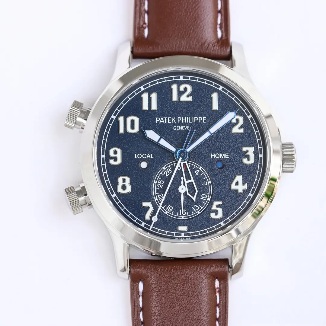 Patek Philippe Calatrava 5524 Blue Dial Super Clone Replica Watch