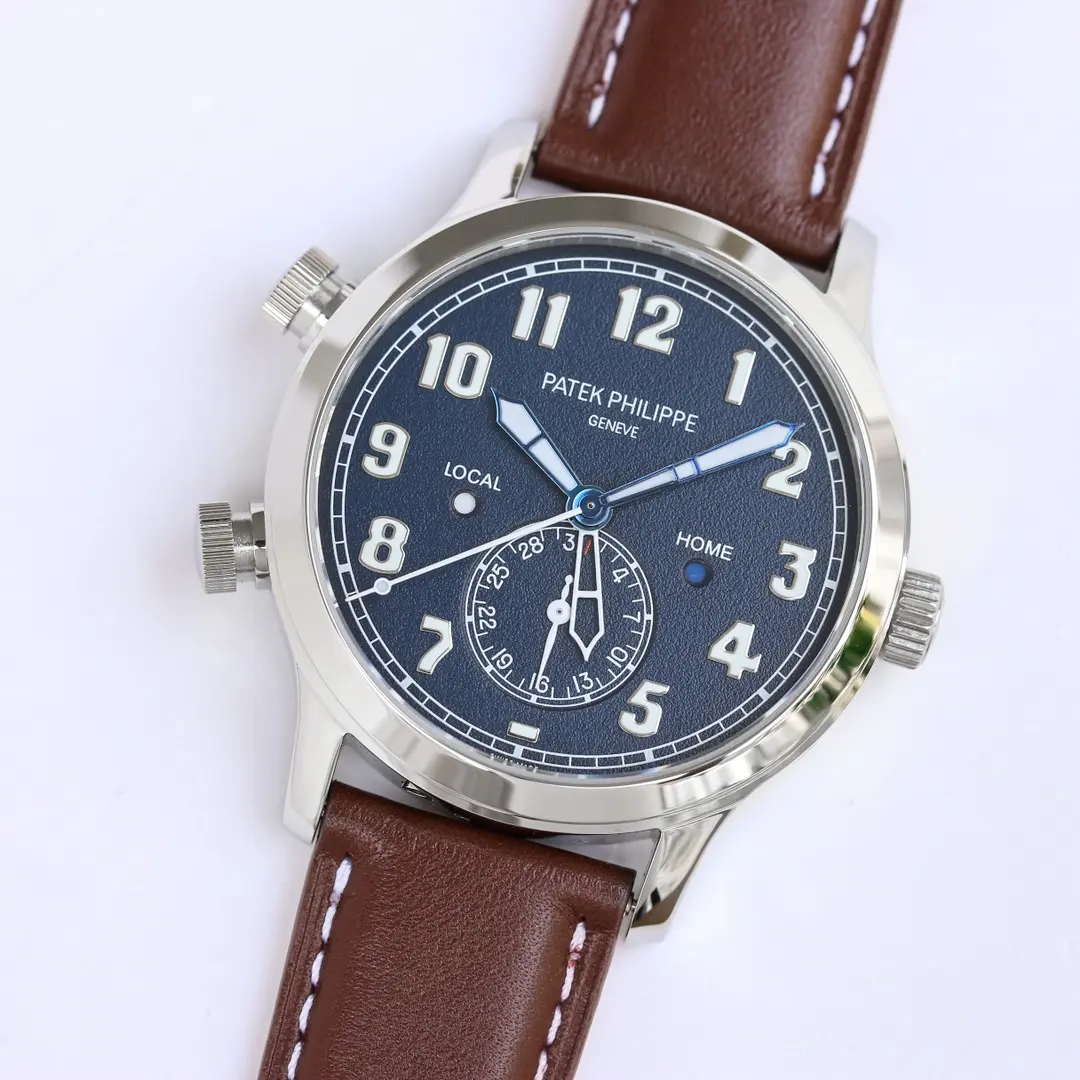 Patek Philippe Calatrava 5524 Blue Dial Super Clone Replica Watch - 图片 2