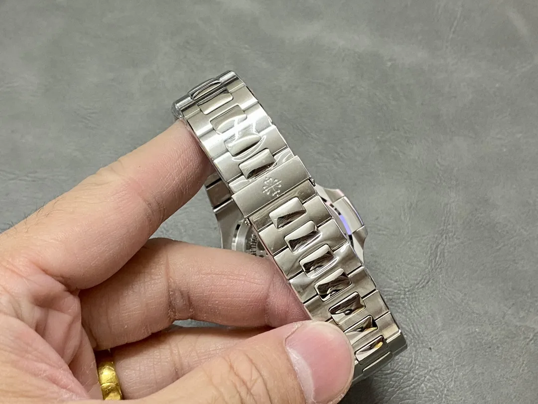 3K Factory Patek Philippe Nautilus 5711 Tiffany & Co. Blue Dial Stainless Automatic Watch - 图片 7