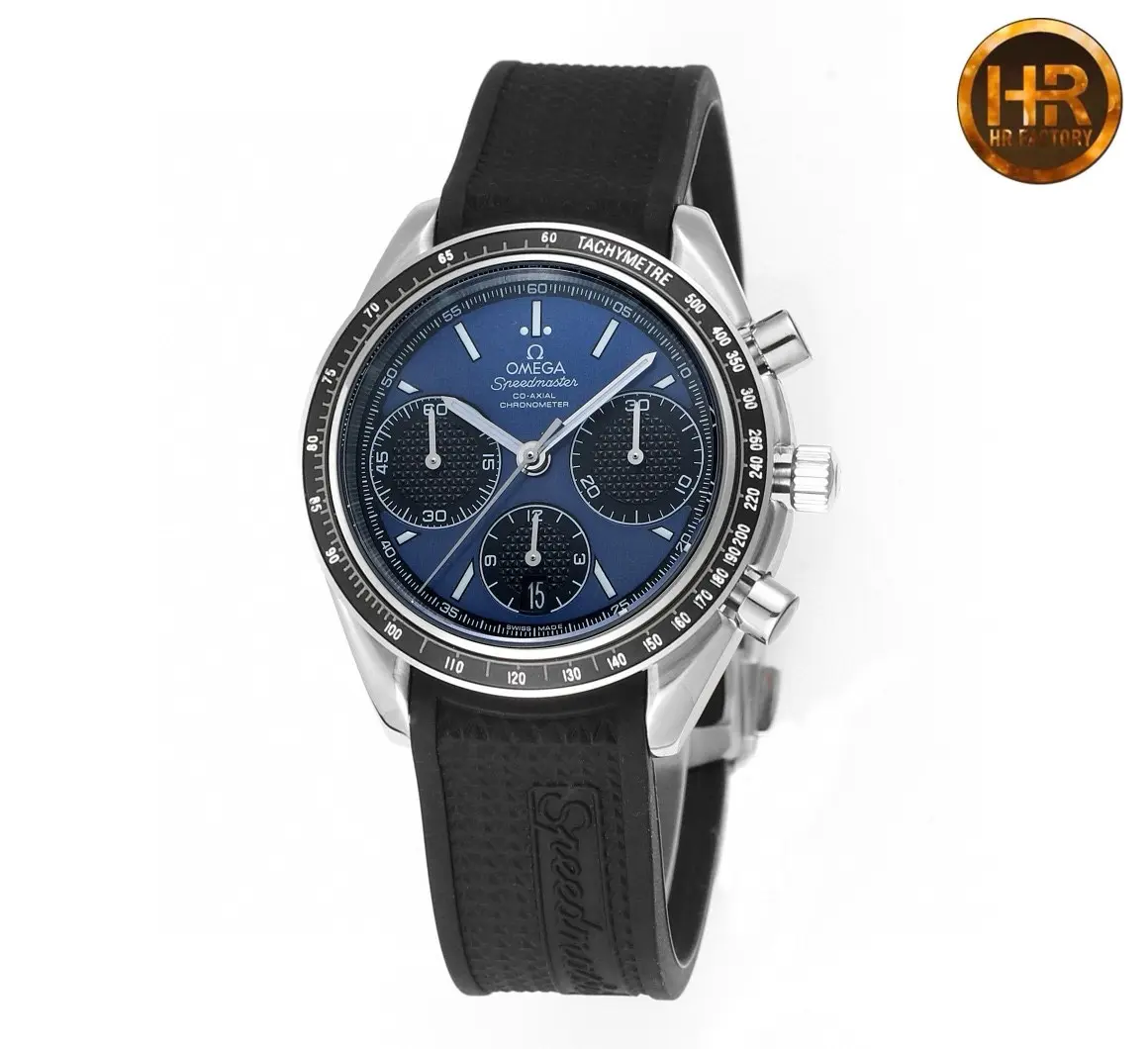 3S Factory OMEGA Speedmaster 326.32.40.50.06.001 Blue Rubber – Premium VSF Watches - 图片 3