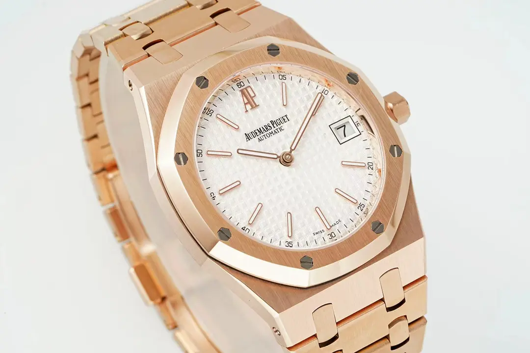 8F Factory Audemars Piguet Royal Oak 15202 Rose Gold Super Clone Replica Watch - 图片 2