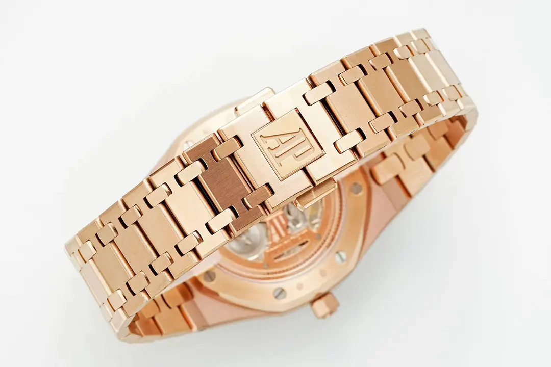 8F Factory Audemars Piguet Royal Oak 15202 Rose Gold Super Clone Replica Watch - 图片 6
