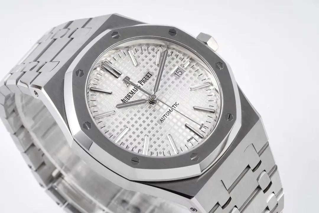 8F Factory Audemars Piguet Royal Oak 15400 Silver Automatic Super Clone Watch - 图片 3