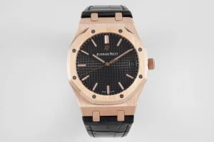 8F Factory Audemars Piguet Royal Oak 15500 Rose Gold Black Super Clone Watch