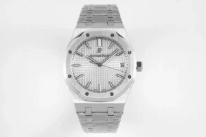 8F Factory Audemars Piguet Royal Oak 15500V2 Silver Super Clone Watch