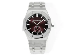 8F Factory Audemars Piguet Royal Oak 26591IP Burgundy Steel Super Clone Watch