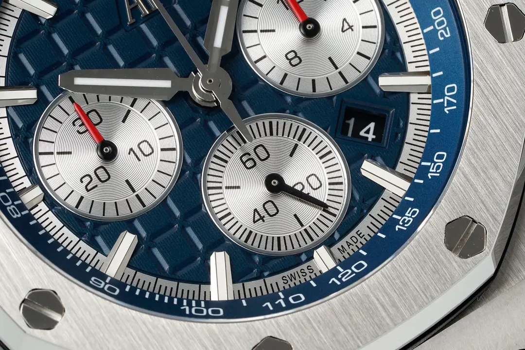8F Factory Audemars Piguet Royal Oak Offshore 26420 Blue Super Clone Watch – Premium Replica - 图片 5