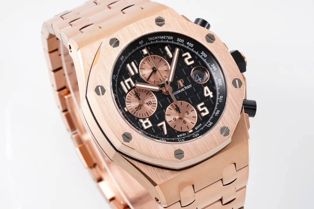 8F Factory Audemars Piguet Royal Oak Offshore Rose Gold Super Clone Luxury Watch - 图片 2