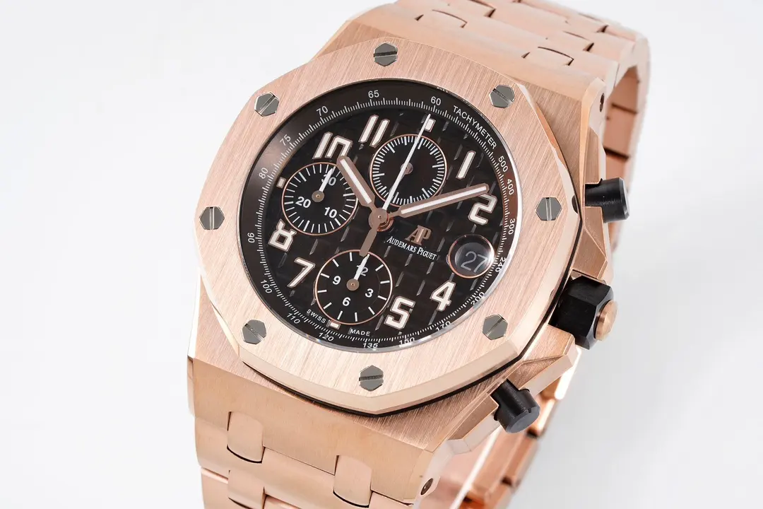 8F Factory Audemars Piguet Royal Oak Offshore Rose Gold Super Clone Watch - 图片 3
