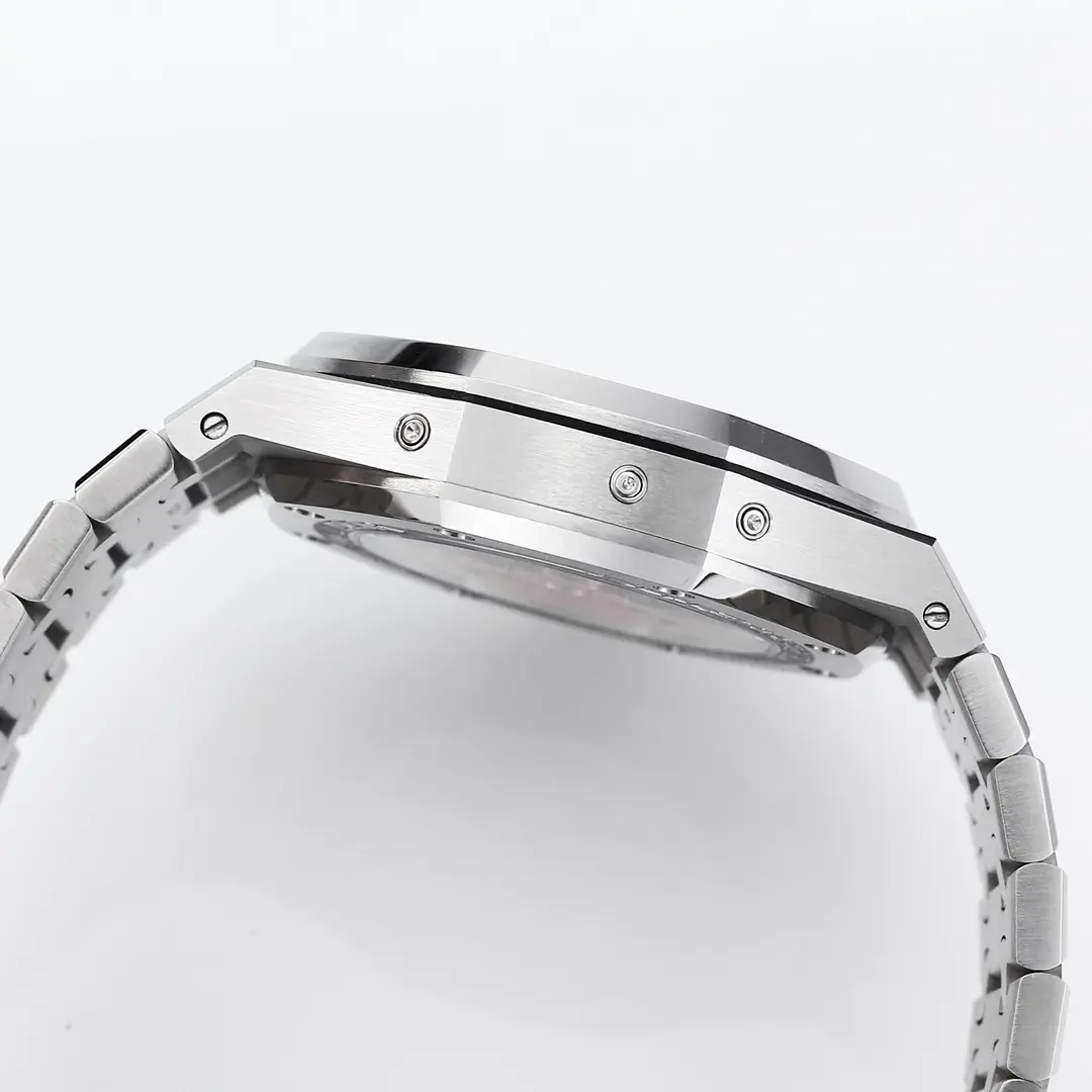 8F Factory Audemars Piguet Royal Oak Perpetual Calendar Blue Dial Stainless Steel – Premium Super Clone Watch - 图片 6