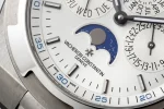 8F Factory Vacheron Constantin Overseas 4300V Perpetual Calendar Watch – Silver Dial, Stainless Steel Bracelet, Best Super Clone Edition