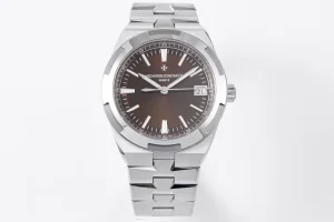 8F Factory Vacheron Constantin Overseas 4500V Series – Brown Dial, Stainless Steel Bracelet, Luxury Automatic Super Clone Watch – Best Replica Quality