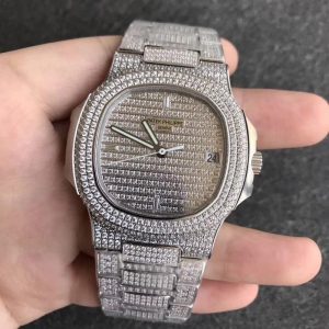 Patek Phillipe Nautilus FULL ICED.