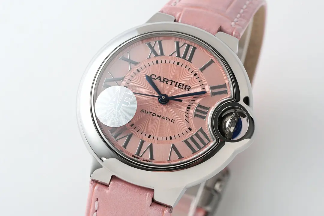 AF Factory Ballon Bleu 33 Pink Leather Watch - 图片 7
