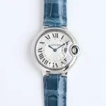 AF Factory Cartier Ballon Bleu 33mm Blue Leather