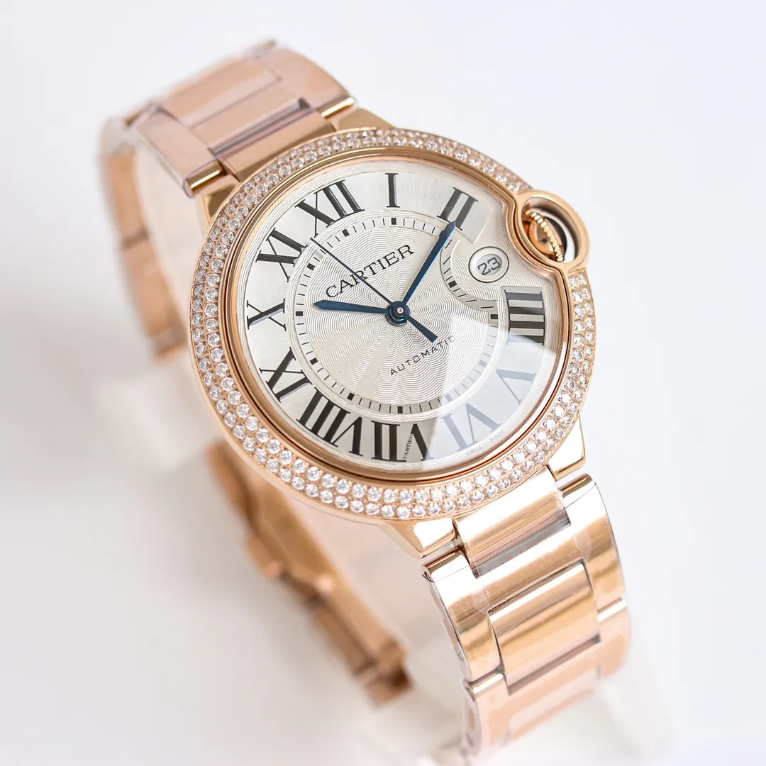 AF Factory CARTIER Ballon Bleu 40 Rose Gold Watch - 图片 2