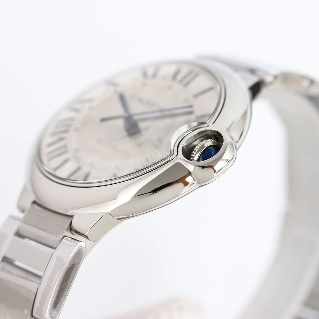 AF Factory CARTIER Ballon Bleu 40 Steel Watch Silver - 图片 5