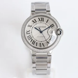 AF Factory CARTIER Ballon Bleu 40mm Steel Watch Silver