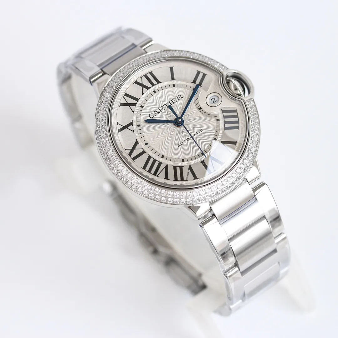 AF Factory CARTIER Ballon Bleu 40mm Steel Watch Silver - 图片 2
