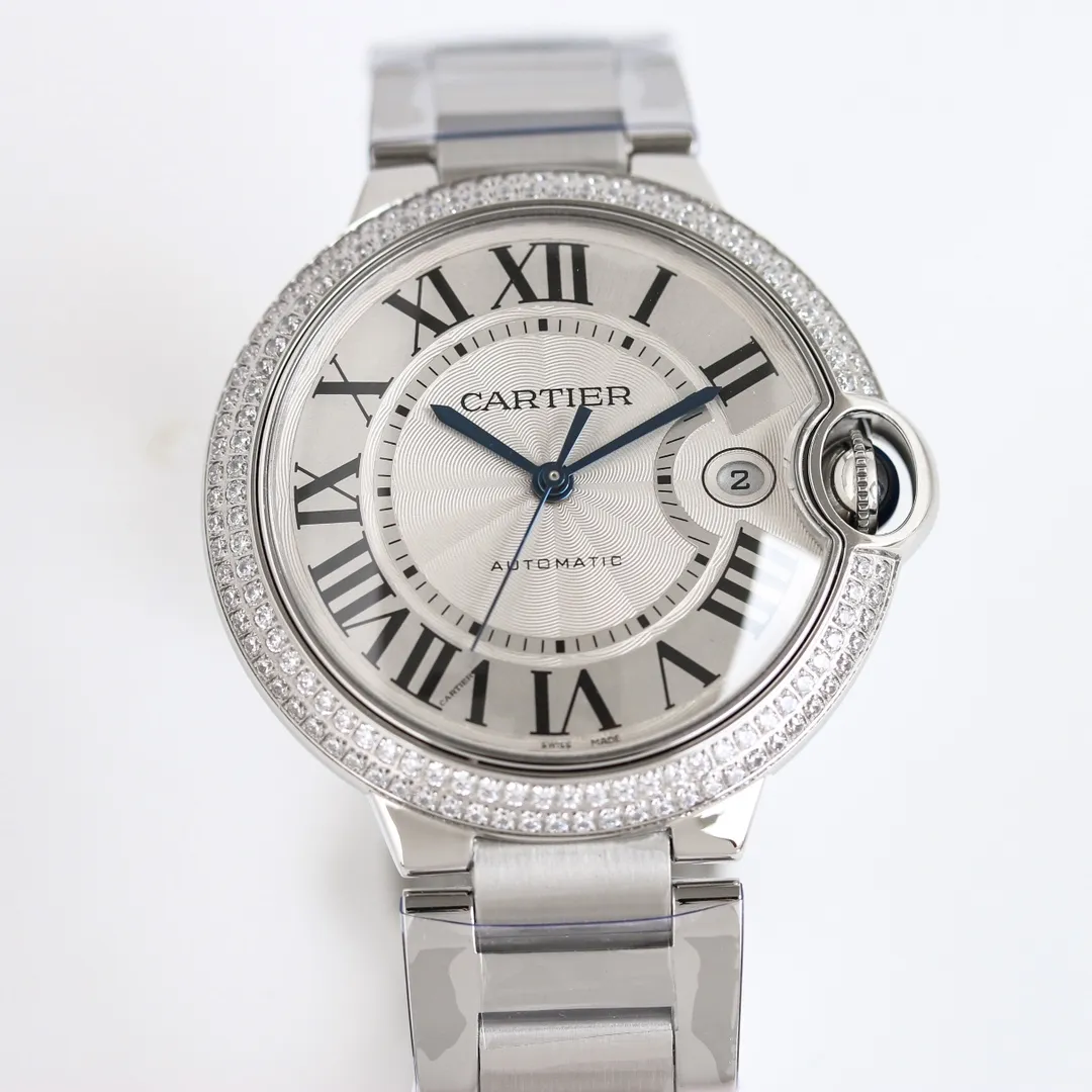 AF Factory CARTIER Ballon Bleu 40mm Steel Watch Silver - 图片 3