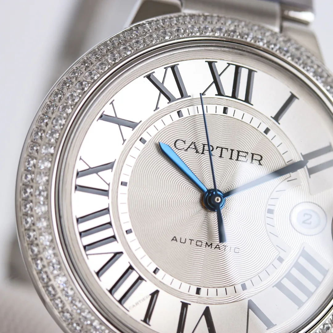 AF Factory CARTIER Ballon Bleu 40mm Steel Watch Silver - 图片 5