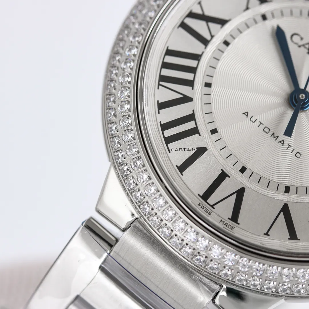 AF Factory CARTIER Ballon Bleu 40mm Steel Watch Silver - 图片 6