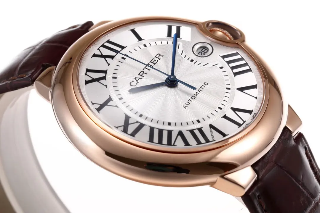 AF Factory Cartier Ballon Bleu 42mm Automatic Brown Leather - 图片 5