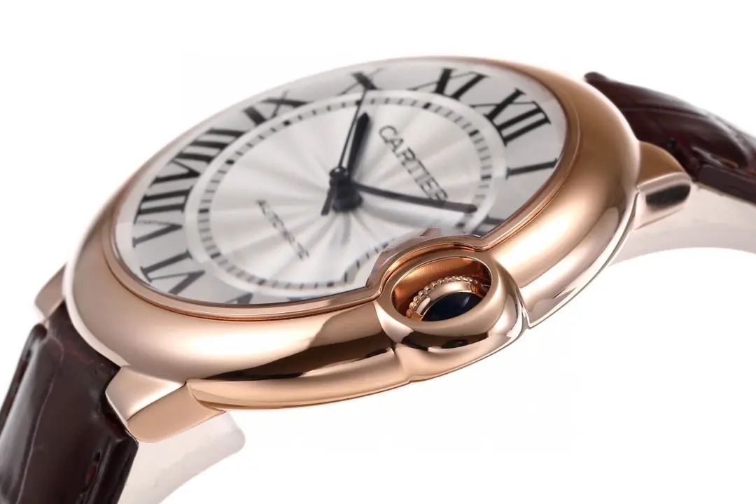 AF Factory Cartier Ballon Bleu 42mm Automatic Brown Leather - 图片 6