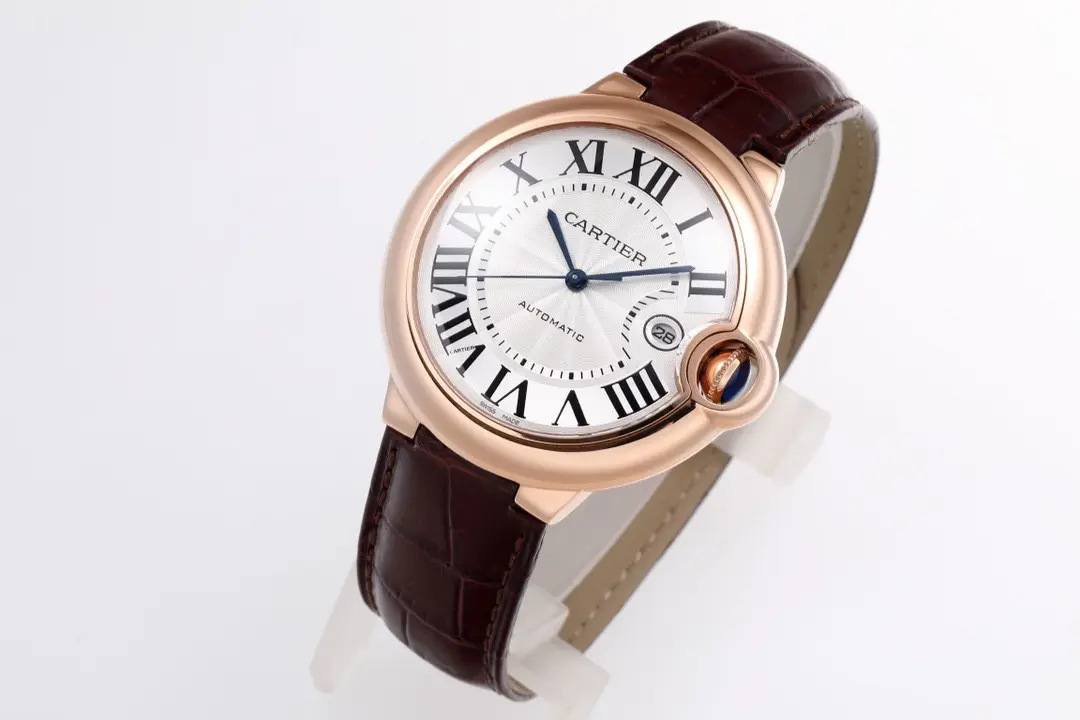 AF Factory Cartier Ballon Bleu 42mm Automatic Brown Leather - 图片 7