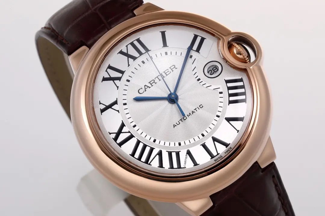 AF Factory Cartier Ballon Bleu 42mm Automatic Brown Leather - 图片 8