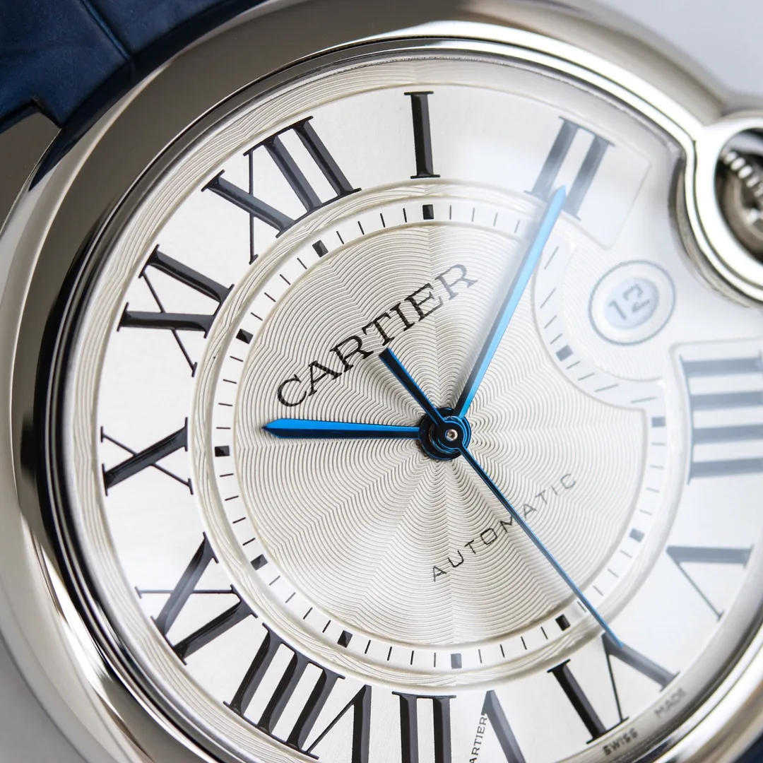 AF Factory Cartier Ballon Bleu Automatic Blue Leather - 图片 3