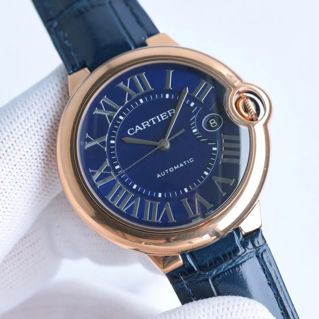 AF Factory Cartier Ballon Bleu Automatic Blue Rosegold - 图片 2