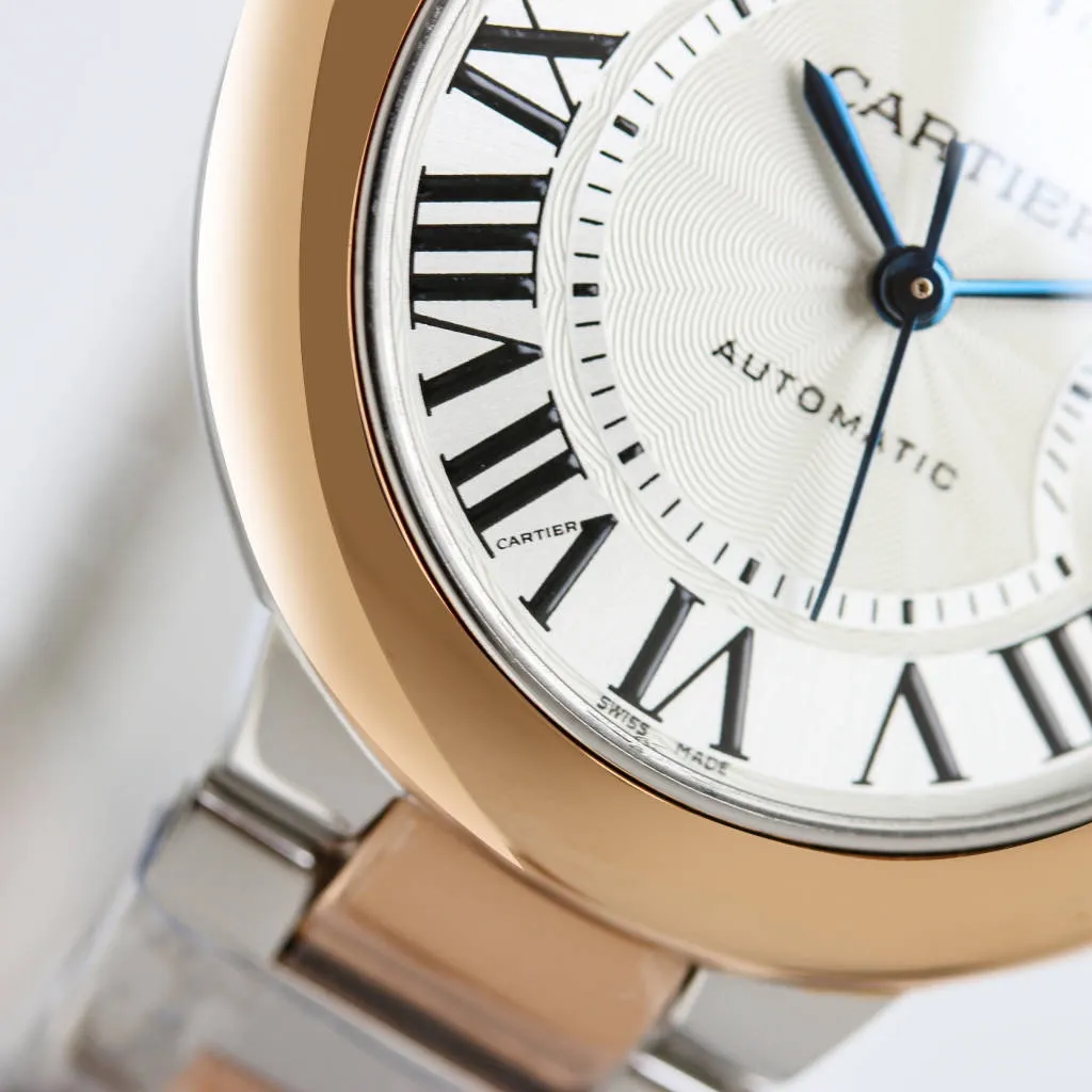 AF Factory Cartier Ballon Bleu Automatic Rose Gold White Dial - 图片 2