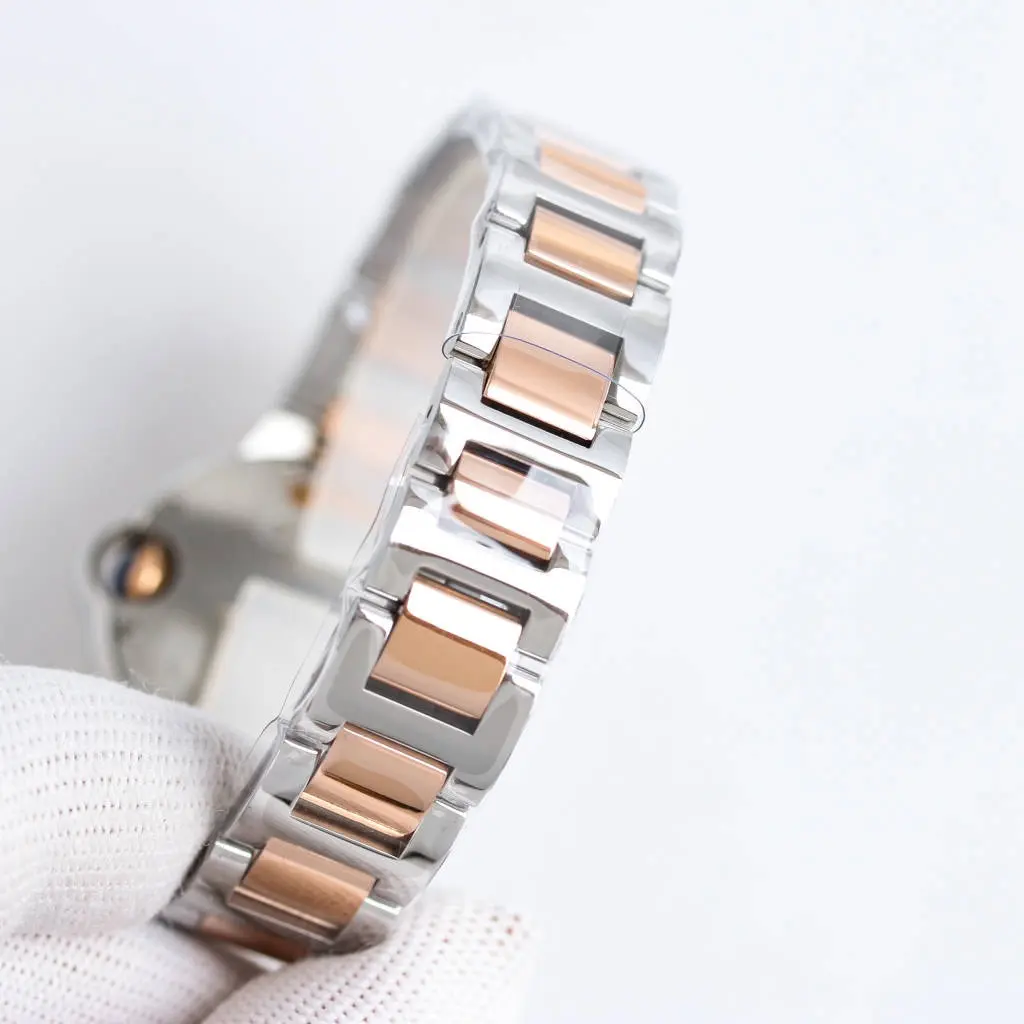 AF Factory Cartier Ballon Bleu Automatic Rose Gold White Dial - 图片 4