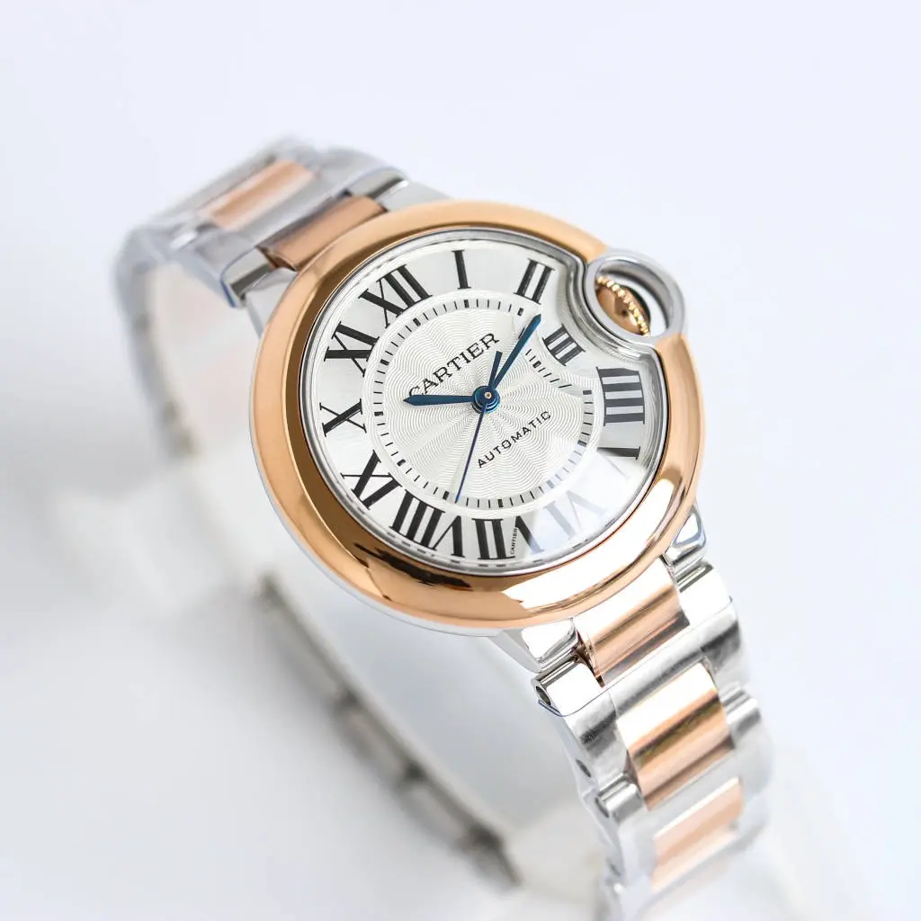 AF Factory Cartier Ballon Bleu Automatic Rose Gold White Dial - 图片 9
