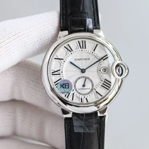 AF Factory Cartier Ballon Bleu Automatic Watch Silver Black