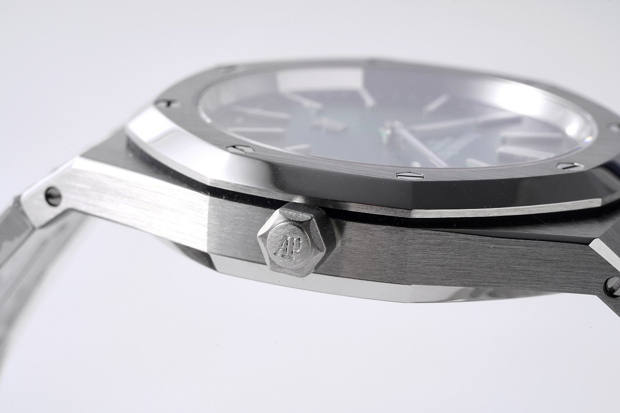 AP Royal Oak Jumbo Ref15202 Green Dial Swiss 2121 Clone Movement Copy - 图片 6