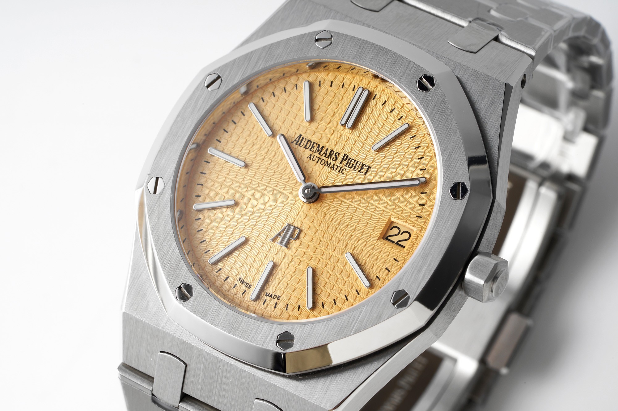 AP Royal Oak Ref15202 yellow Dial 39 mm Clone - 图片 9
