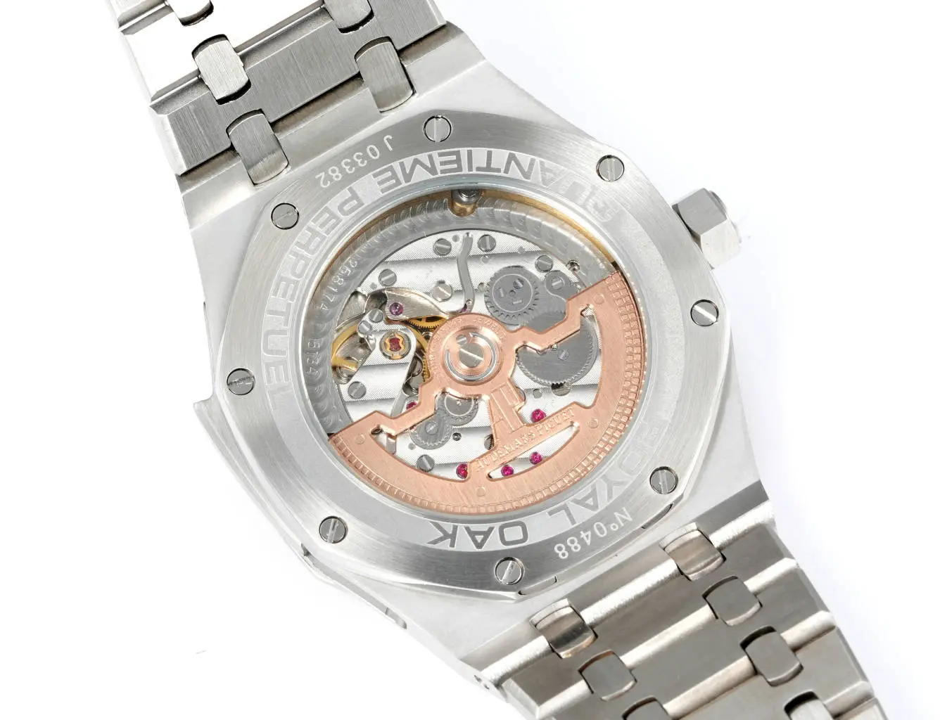 APS Factory Audemars Piguet Royal Oak 26591IP Burgundy Steel Super Clone Watch - 图片 8
