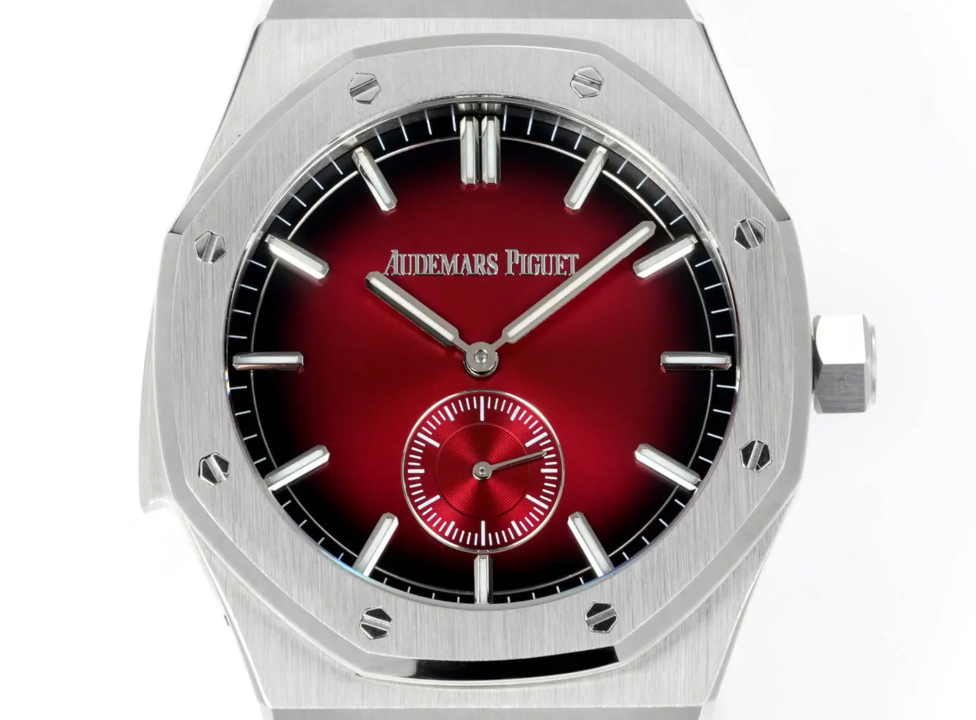 APS Factory Audemars Piguet Royal Oak 26591IP Red Dial Steel Super Clone Replica Watch - 图片 2