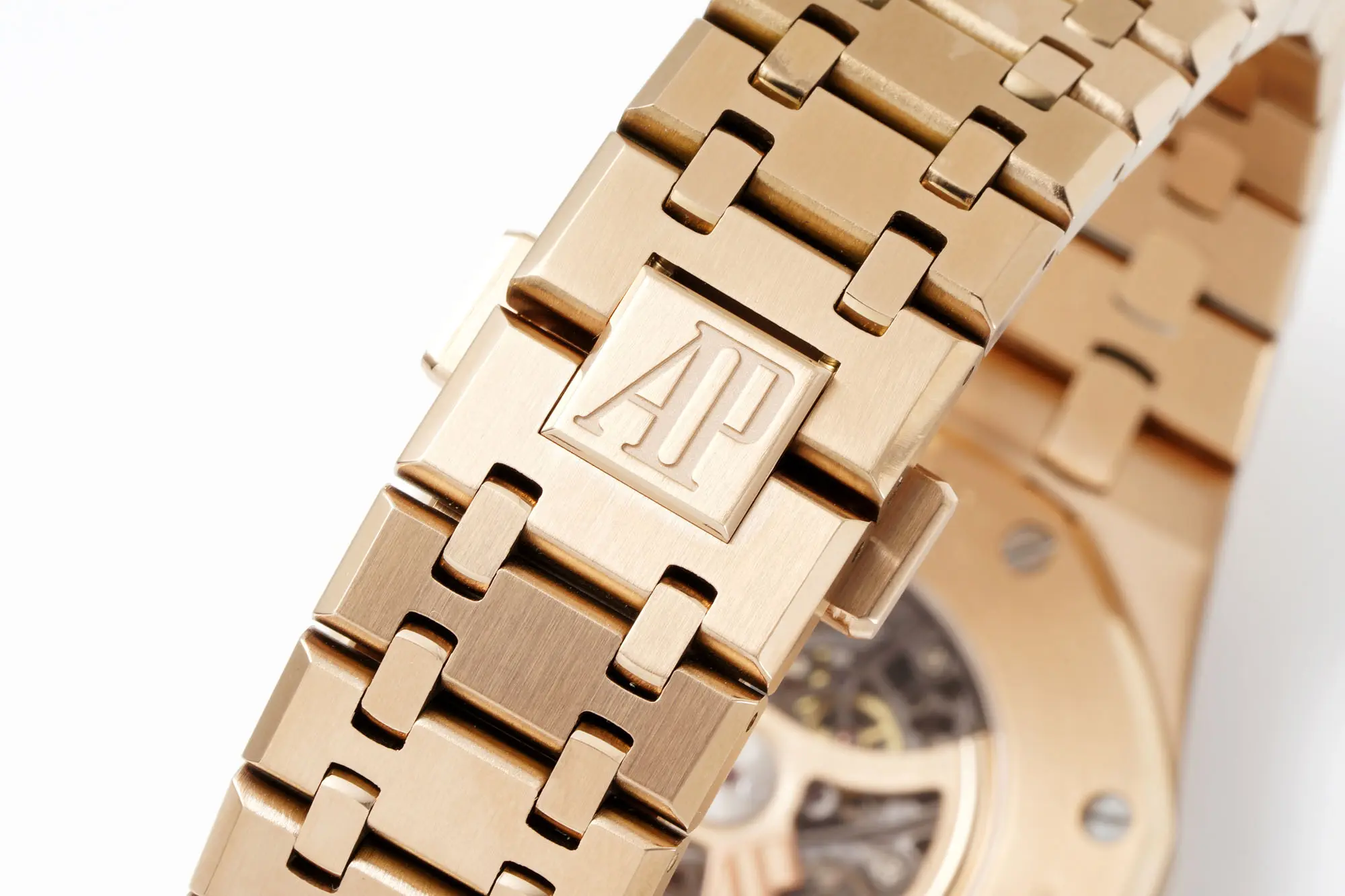 APS Factory Audemars Piguet Royal Oak Offshore 15407ST Rose Gold Skeleton Super Clone Watch – Premium Replica - 图片 6