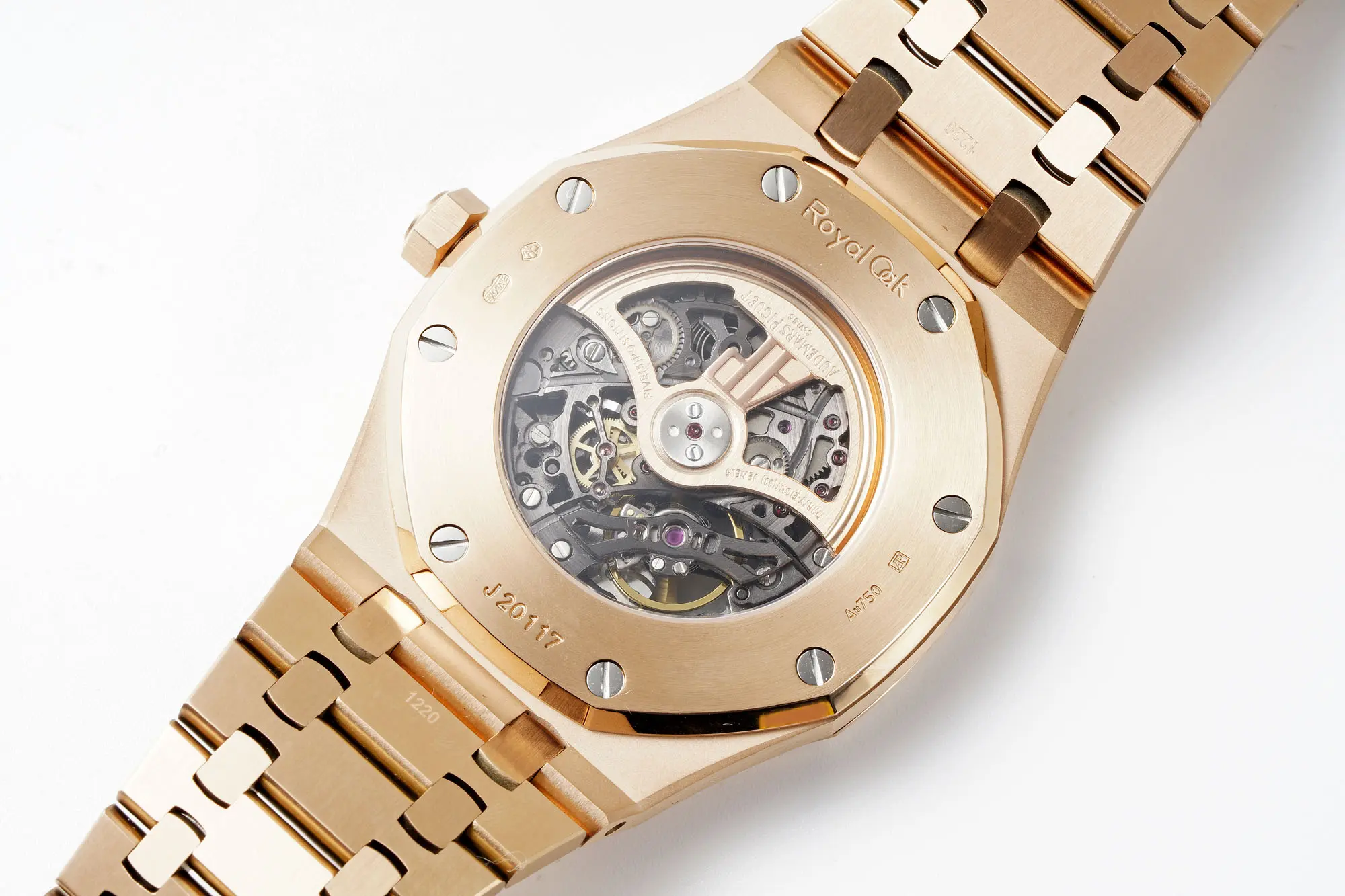 APS Factory Audemars Piguet Royal Oak Offshore 15407ST Rose Gold Skeleton Super Clone Watch – Premium Replica - 图片 9