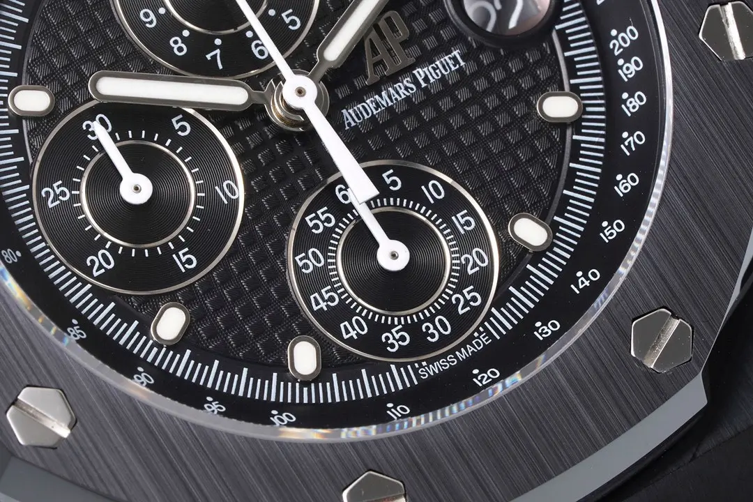 APS Factory Audemars Piguet Royal Oak Offshore Black Super Clone Watch - 图片 5