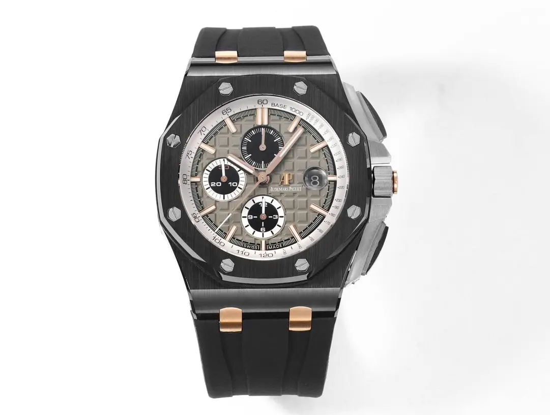 APS Factory Audemars Piguet Royal Oak Offshore Chronograph Black Ceramic Rose Gold – Premium Super Clone Watch