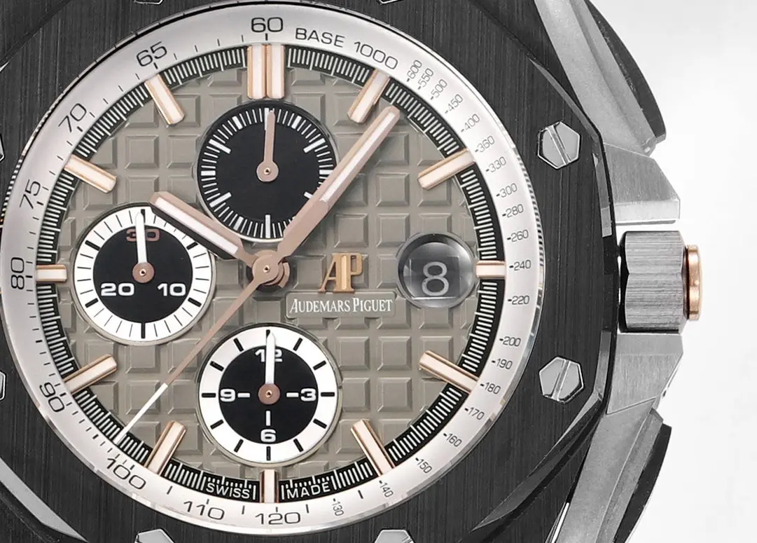 APS Factory Audemars Piguet Royal Oak Offshore Chronograph Black Ceramic Rose Gold – Premium Super Clone Watch - 图片 2
