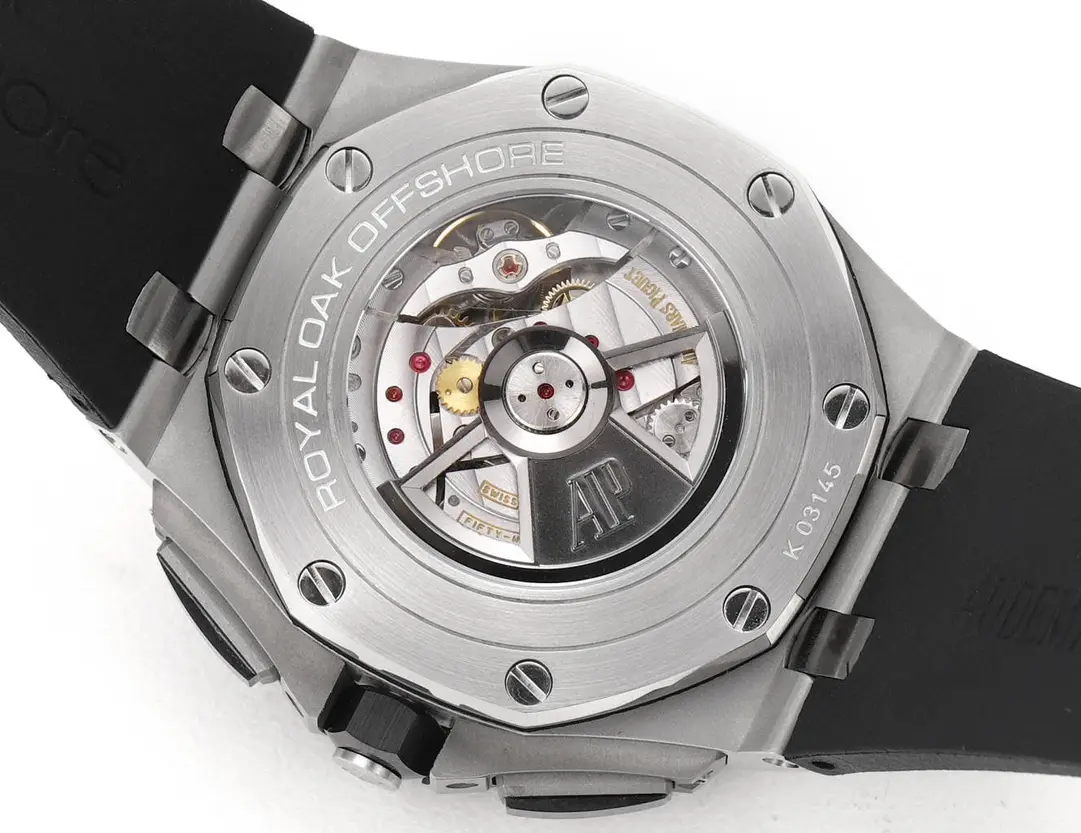 APS Factory Audemars Piguet Royal Oak Offshore Chronograph Silver Black Rubber – Premium Super Clone Watch - 图片 7